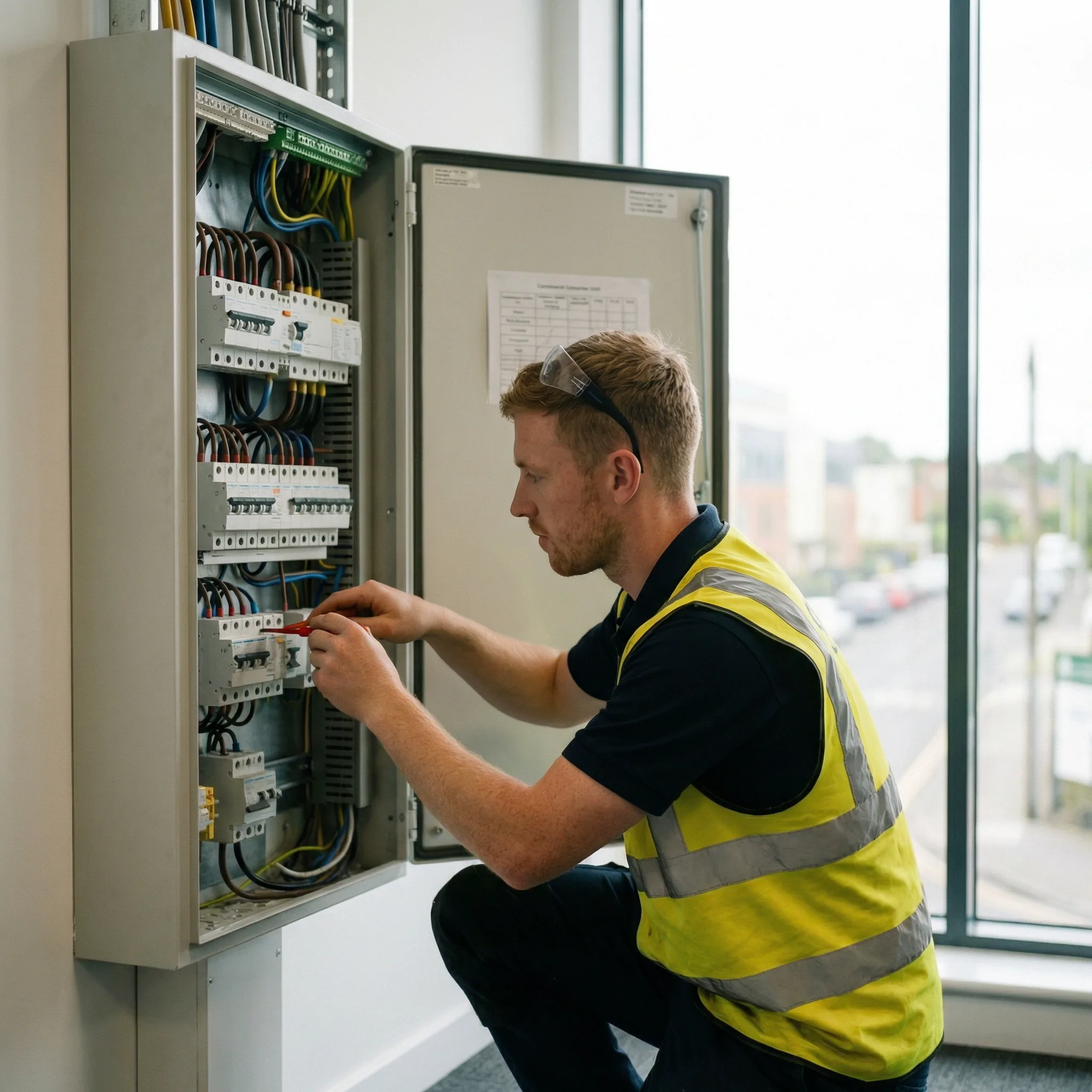Commercial fuse board upgrade in Cork