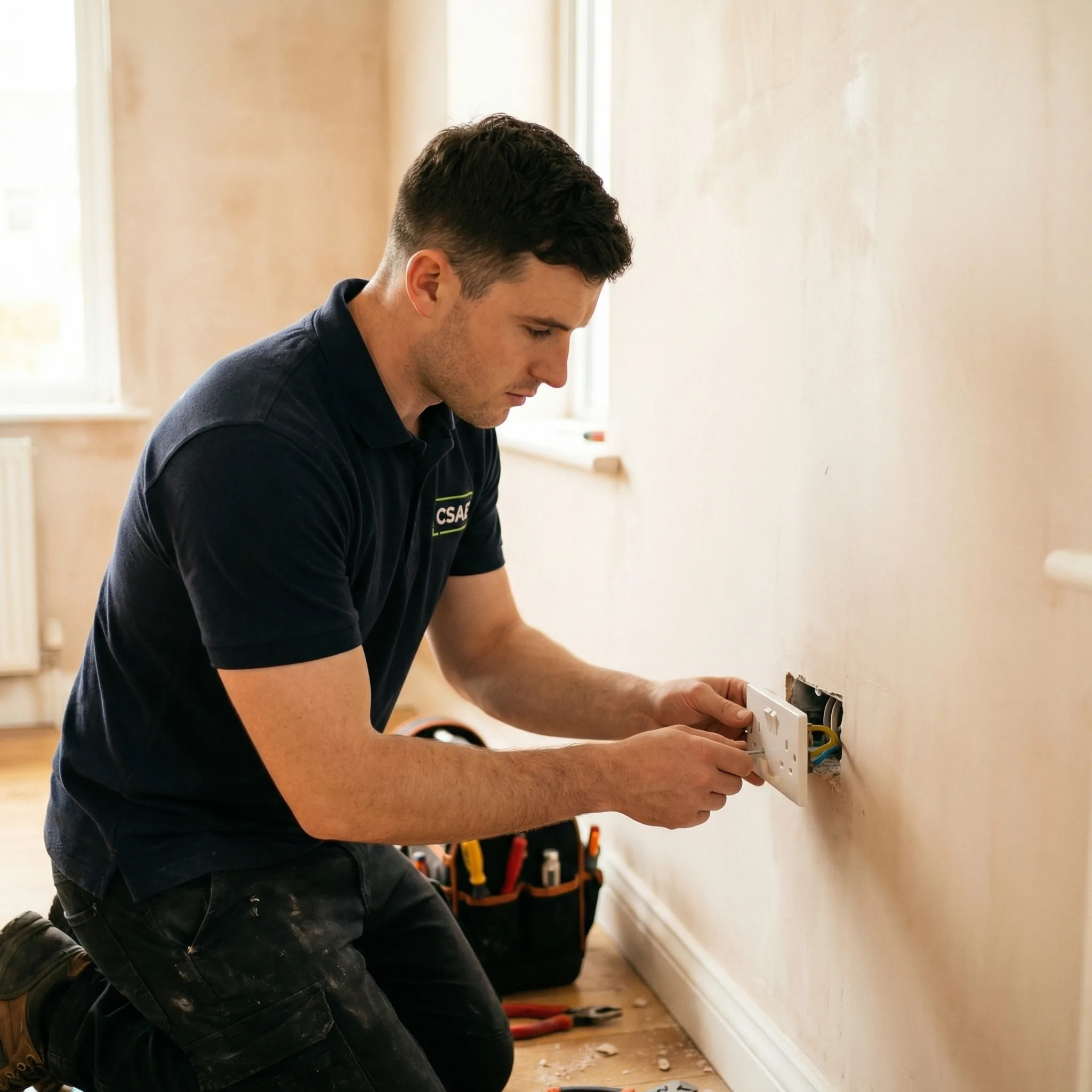 Socket and switch installation in Cork